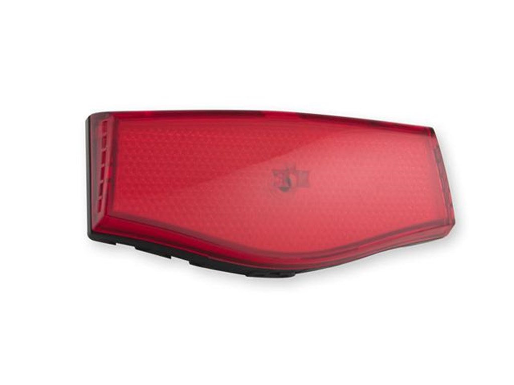 SPANNINGA Rear light Plateo Black til bagasjebrett