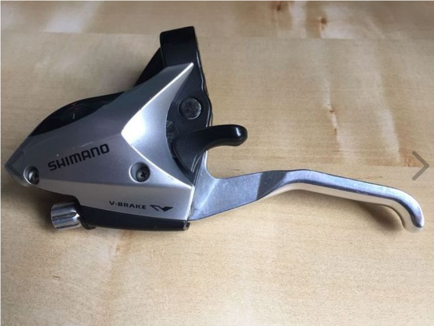Shimano ST-EF50-L , 3x frontgir og V-brems/cantilever kompatibel