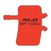 XLC Disc brake pad BP-O24 For Avid Juicy 3/5, Ult. Organic pad Steel plate 1 set (2 pads)