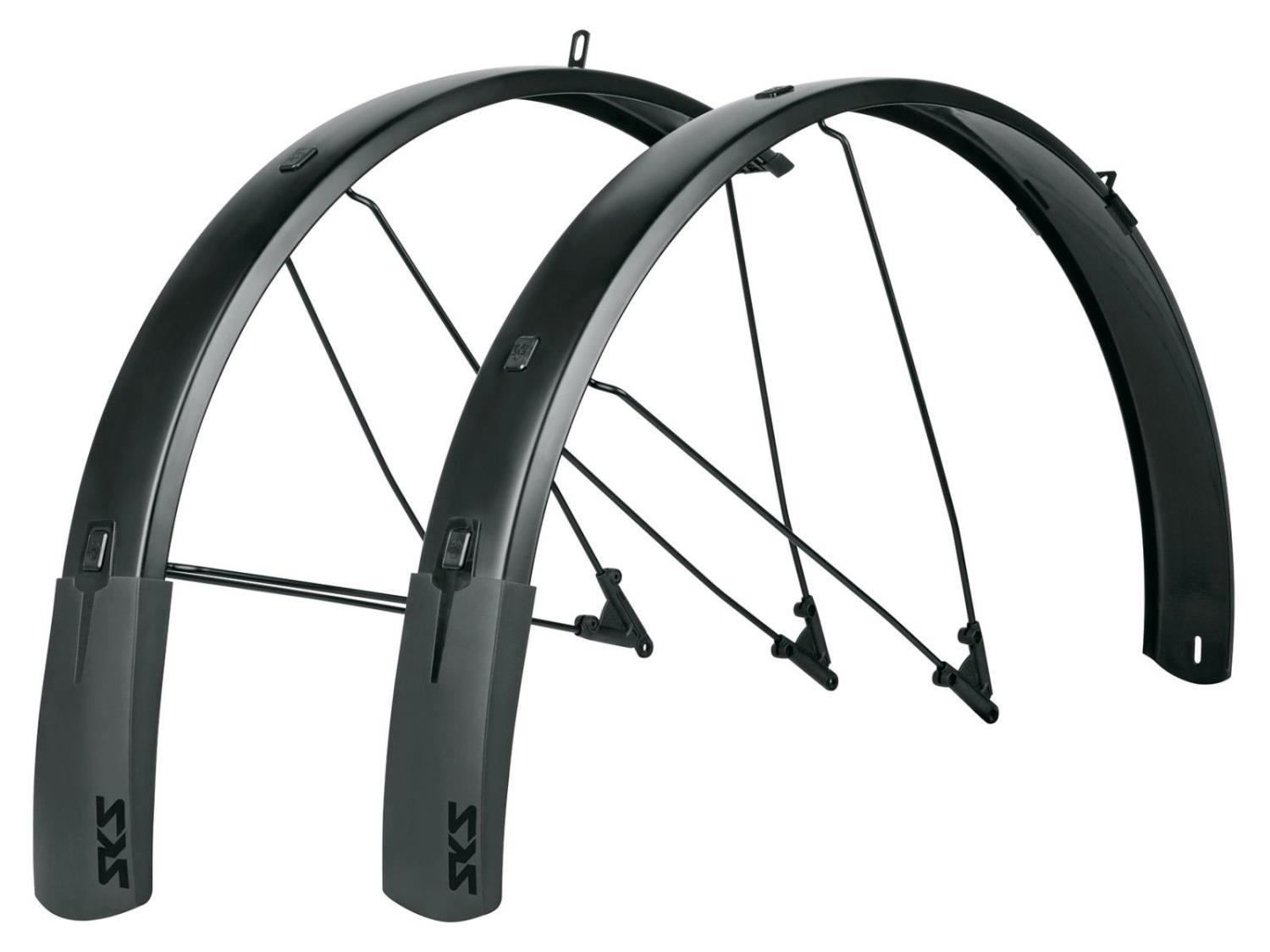 SKS Mudguard Bluemels Style Front and rear 27,5" - 29" matte Black