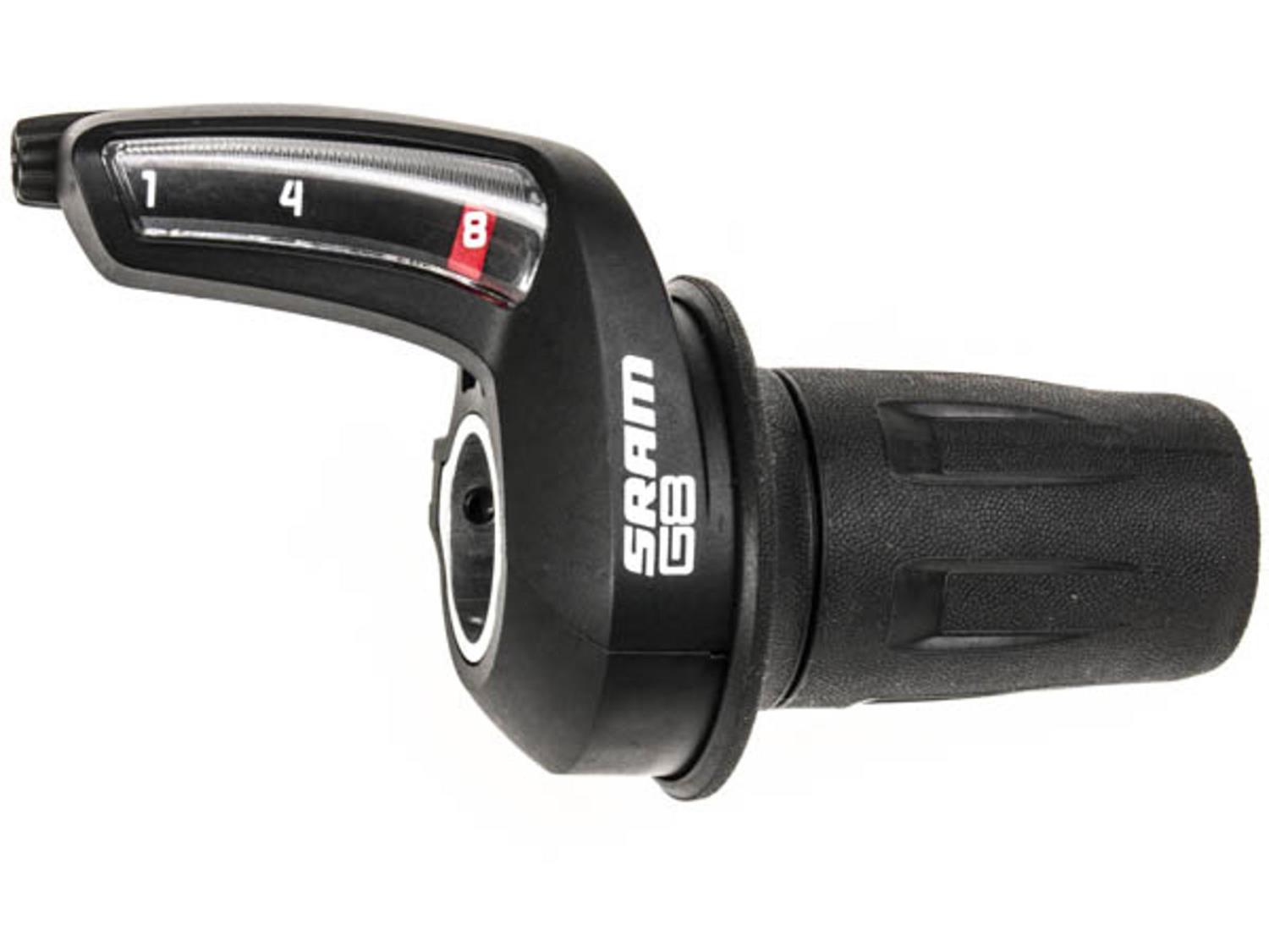 SRAM Twist shifter G8 Black 8 speed Rear