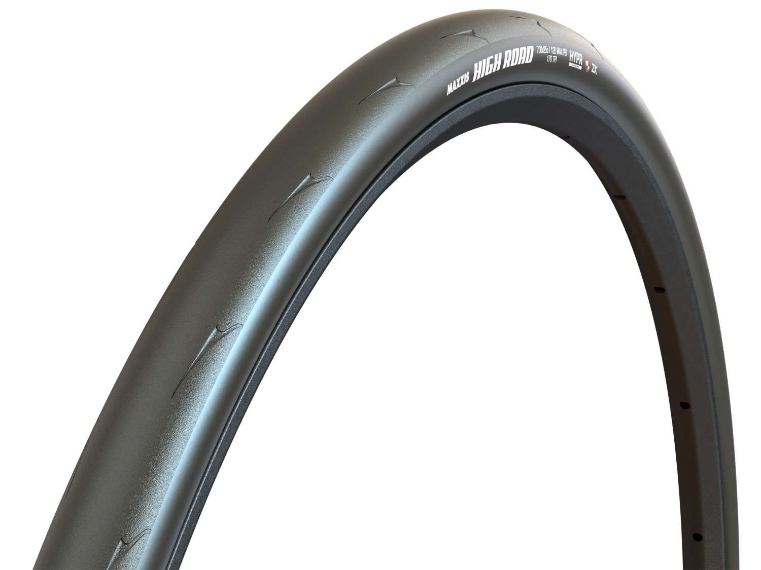 Maxxis High Road 28" HYPR ONE70 Dekk 28-622, 205g, 170TPI, ZK