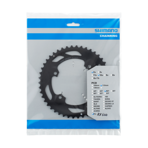 SHIMANO GRX Krankdrev 46T for FC-RX600-10