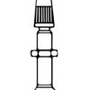 Spectra slange 35/43-622/630 fransk ventil 48mm