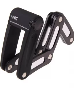 Uläc Type-X Neo Blade Foldbar Lås Sort Nøkkel, 5 x700mm Stål, 695gr, Level 6