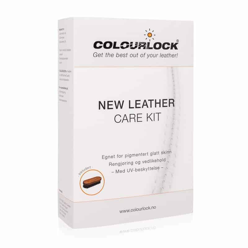 Colourlock 125ml Care Kit strong m/ Børste – Pleiesett for skinn