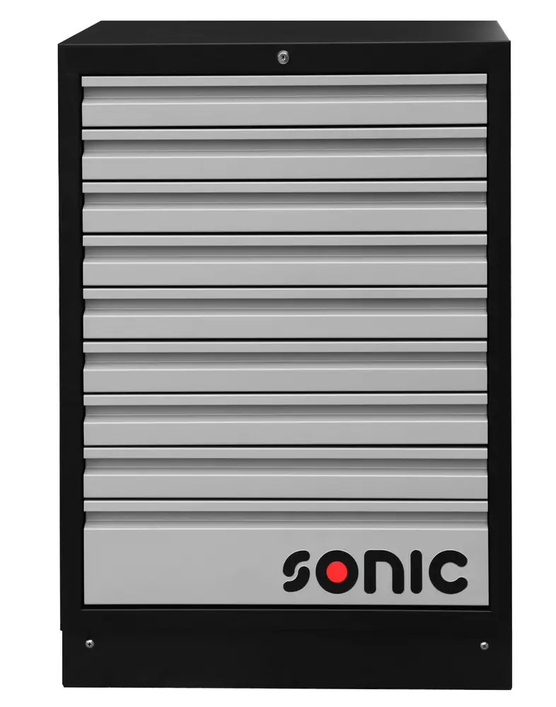 SONIC INNREDNING MSS- Seksjon Med 9 Skuffer. ( B-674 H-962 D-500mm).
