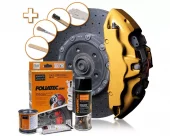 Foliatec kalipperlakk sett - Prestige Gold Metallic