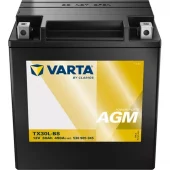 VARTA AGM MC Batteri 12V 30AH 450CCA 166x127x175mm +høyre YTX30L-BS