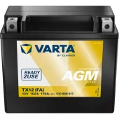 VARTA AGM MC Batteri 12V 10AH 170CCA (151x87x130mm) +venstre YTX12 (FA)
