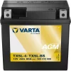 VARTA AGM MC Batteri 12V 4AH 80CCA 114x71x106mm +høyre YTX5L-BS