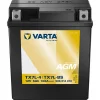 VARTA AGM MC Batteri 12V 6AH 100CCA 114x71x131mm +høyre YTX7L-BS