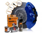 Foliatec kalipperlakk sett - Performance Blue Metallic