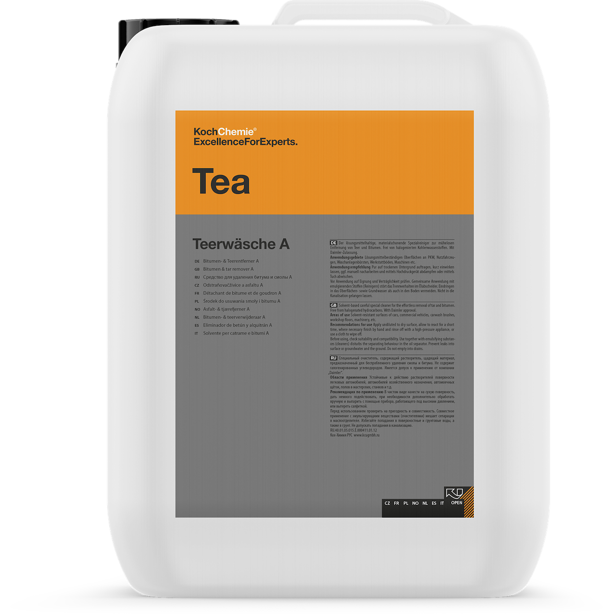 TEERWÄSCHE A - asfalt og tjærefjerner (30 kg) Tea