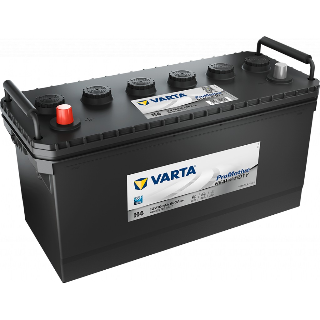 VARTA Promotive Black Batteri 12V 100AH 600CCA 413x175x200/220mm +venstre H4