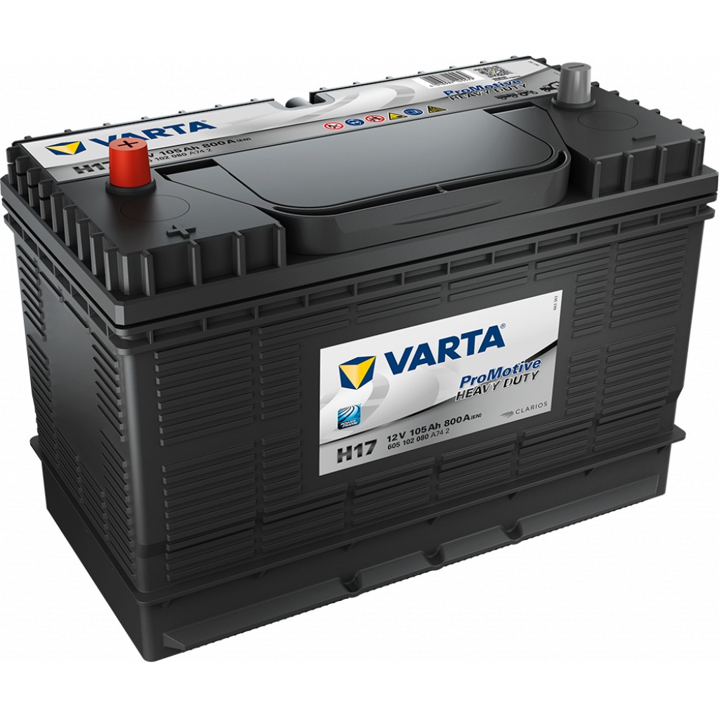 VARTA Promotive Black Batteri 12V 102AH 680CCA 330x172x220/240mm +midtstilt H17