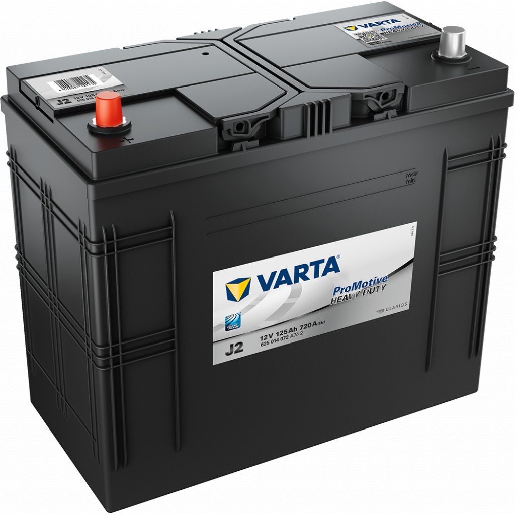 VARTA Promotive Black Batteri 12V 125AH 720CCA 349x175x270/290mm +venstre J2
