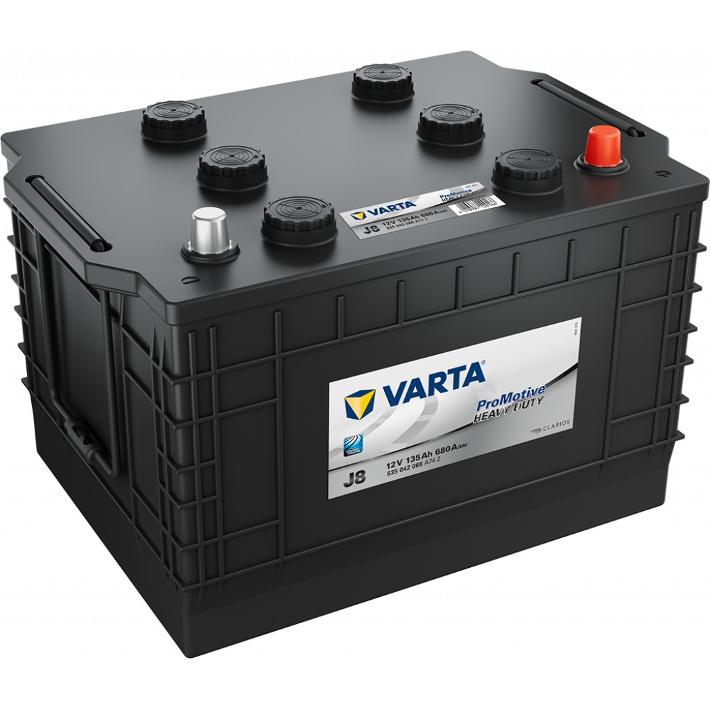 VARTA Promotive Black Batteri 12V 135AH 680CCA 360x253x220/240mm +høyre J8
