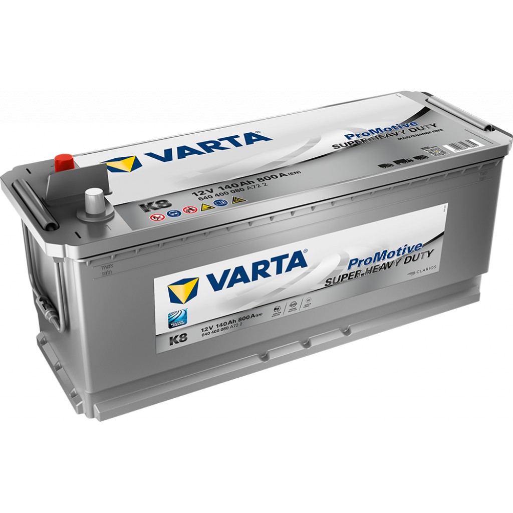 VARTA Promotive Blue Batteri 12V 140AH 800CCA 513x189x203/223mm +venstre K8