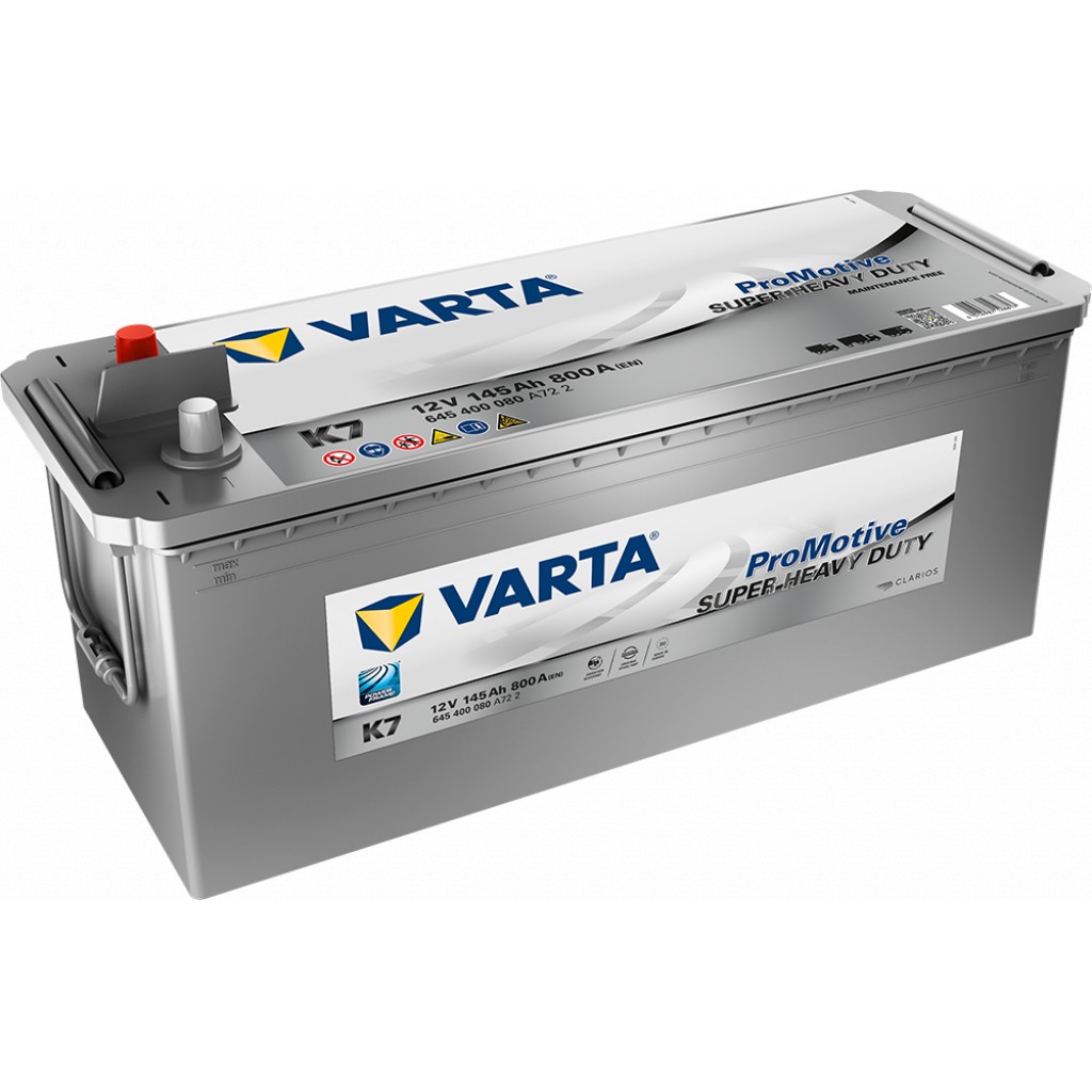 VARTA Promotive Silver Batteri  12V 145AH 800CCA 513x189x203/223mm +venstre K7