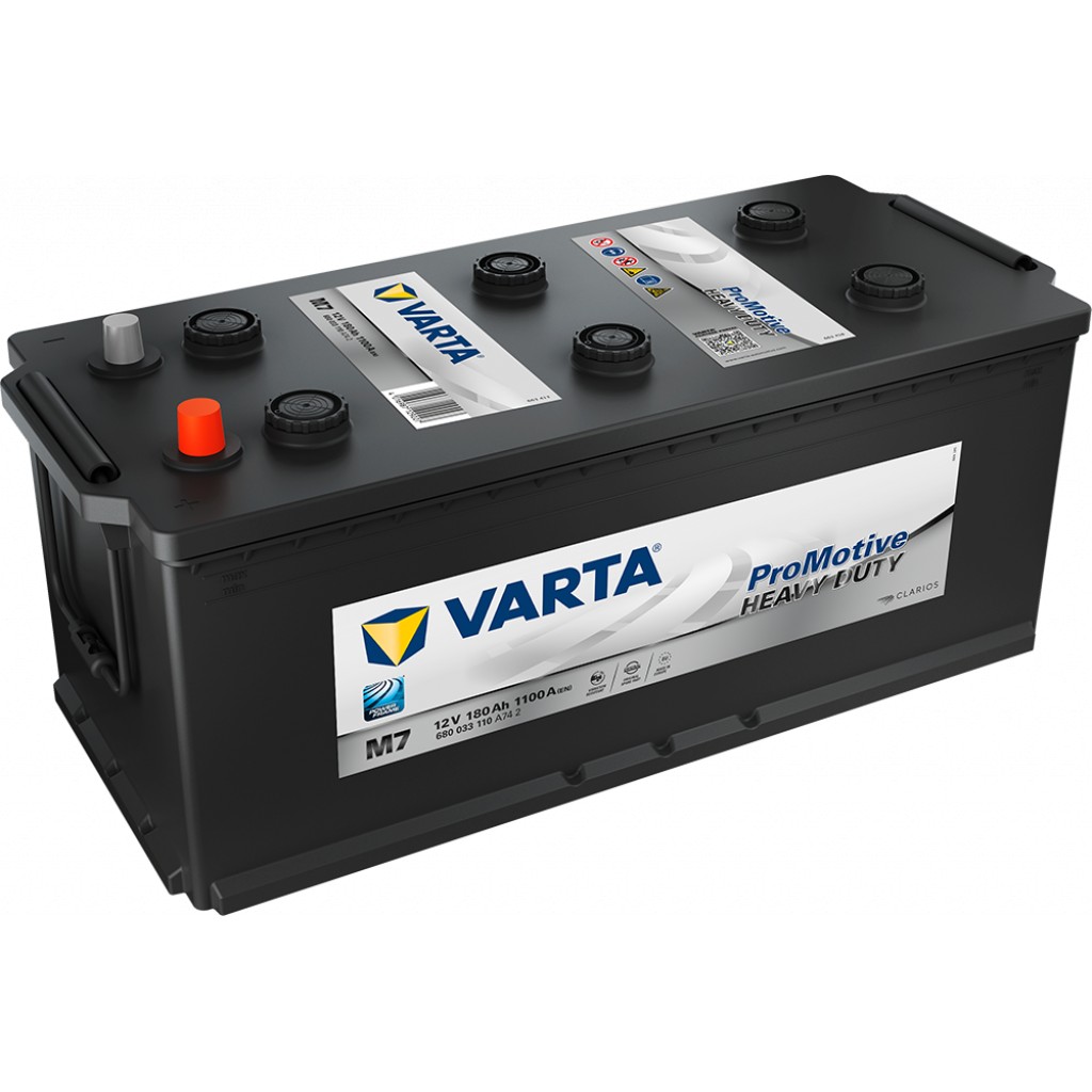 VARTA Promotive Black Batteri 12V 180AH 1100CCA 513x223x200/223mm +høyre M7
