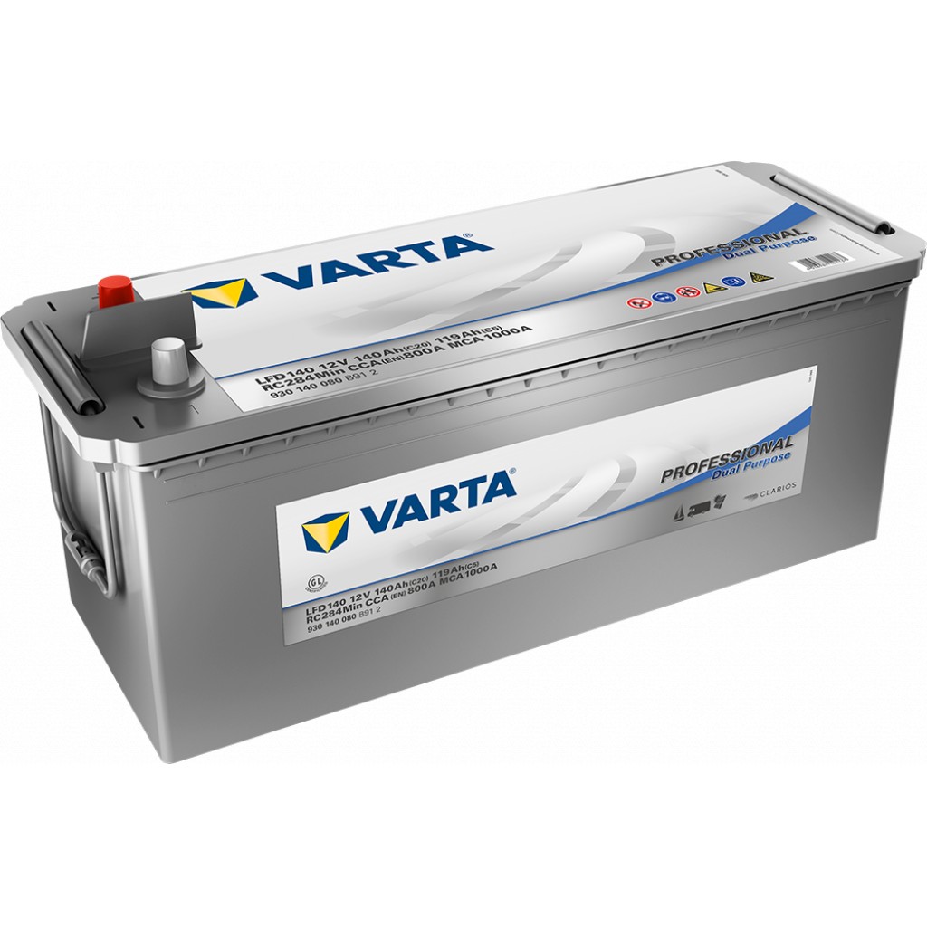 VARTA Professional Dual Batteri 12V 140AH 800CCA 513x189x223mm +venstre LFD140
