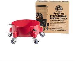 Chemical Guys Creeper Professional Bucket Dolly Red
