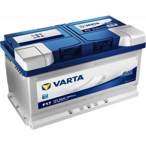 VARTA Blue Dynamic Batteri 12V 80AH 740CCA 315x175x175/175mm +høyre F17