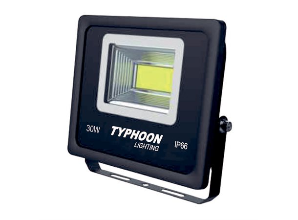 Typhoon LED 30W arbeidslampe 2700 Lumen, m/ festebrakett, IP66, 230V
