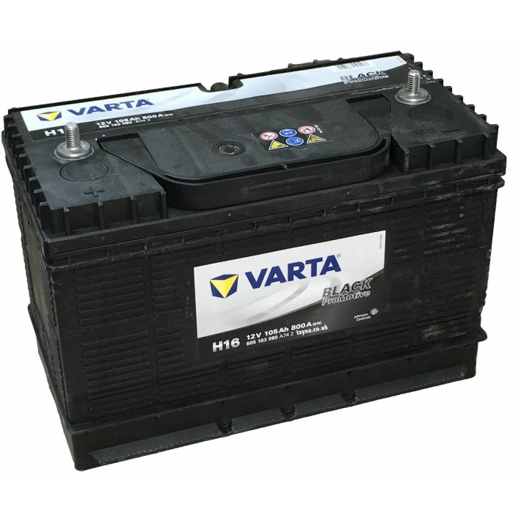 VARTA Promotive HD Batteri 12V 105AH 800CCA (330x172x220/240mm) +midtstilt H16