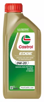 CASTROL EDGE 0W-20 V 1L - Motorolje