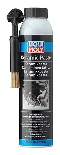 Liqui Moly Ceramic Paste - Kontaktfett m/ Børste - Halvsyntetisk, Hvit Høytemperaturpasta - 200ml