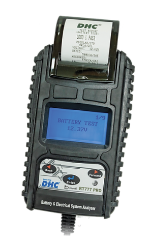 DHC RT777 Battery Tester - Batteritester