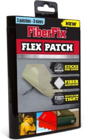 FiberFix Flex Patch - 3 lappesett - 3 størrelser