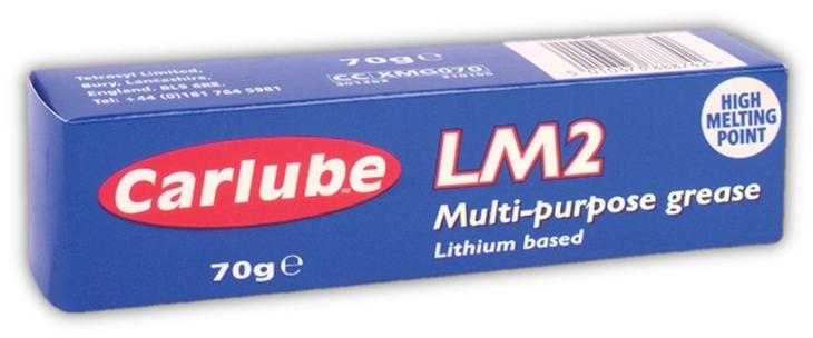 Carlube LM2 Multi-purpose Grease - Lithium Based 70Gram