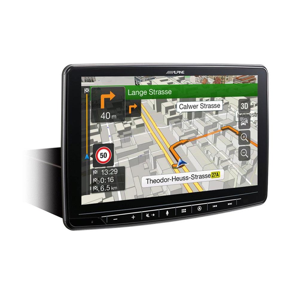 Alpine INE-F904D Navigasjon Multimedia - 9" Floating - DAB+ - CarPlay - Android Auto