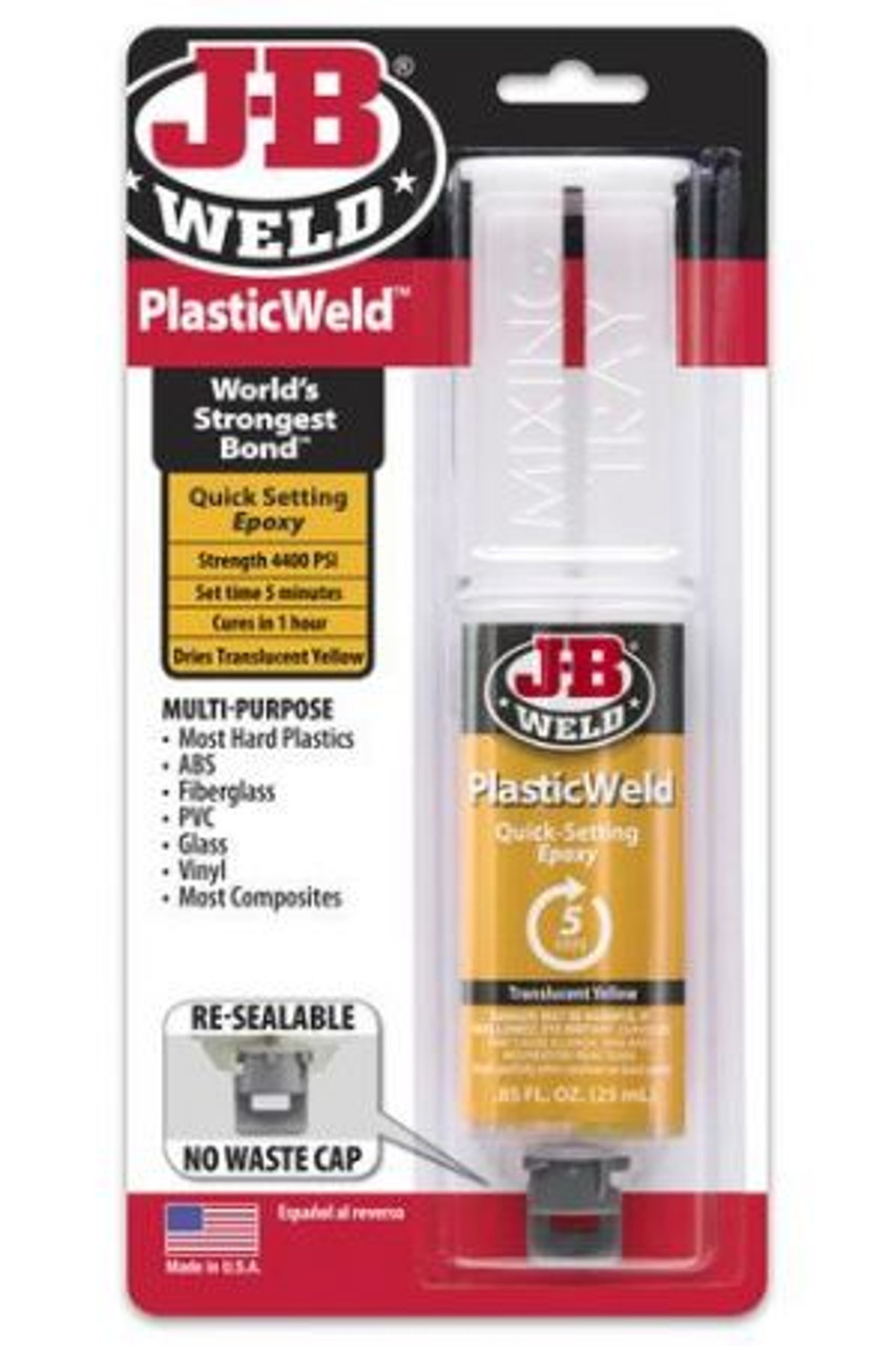 JB WELD 50132 25ML PLASTIC WELDING SYRINGE