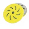 Rupes bIGFOOT Yellow Bigfoot 170mm Microfibre Buff Medium Pad Pk2