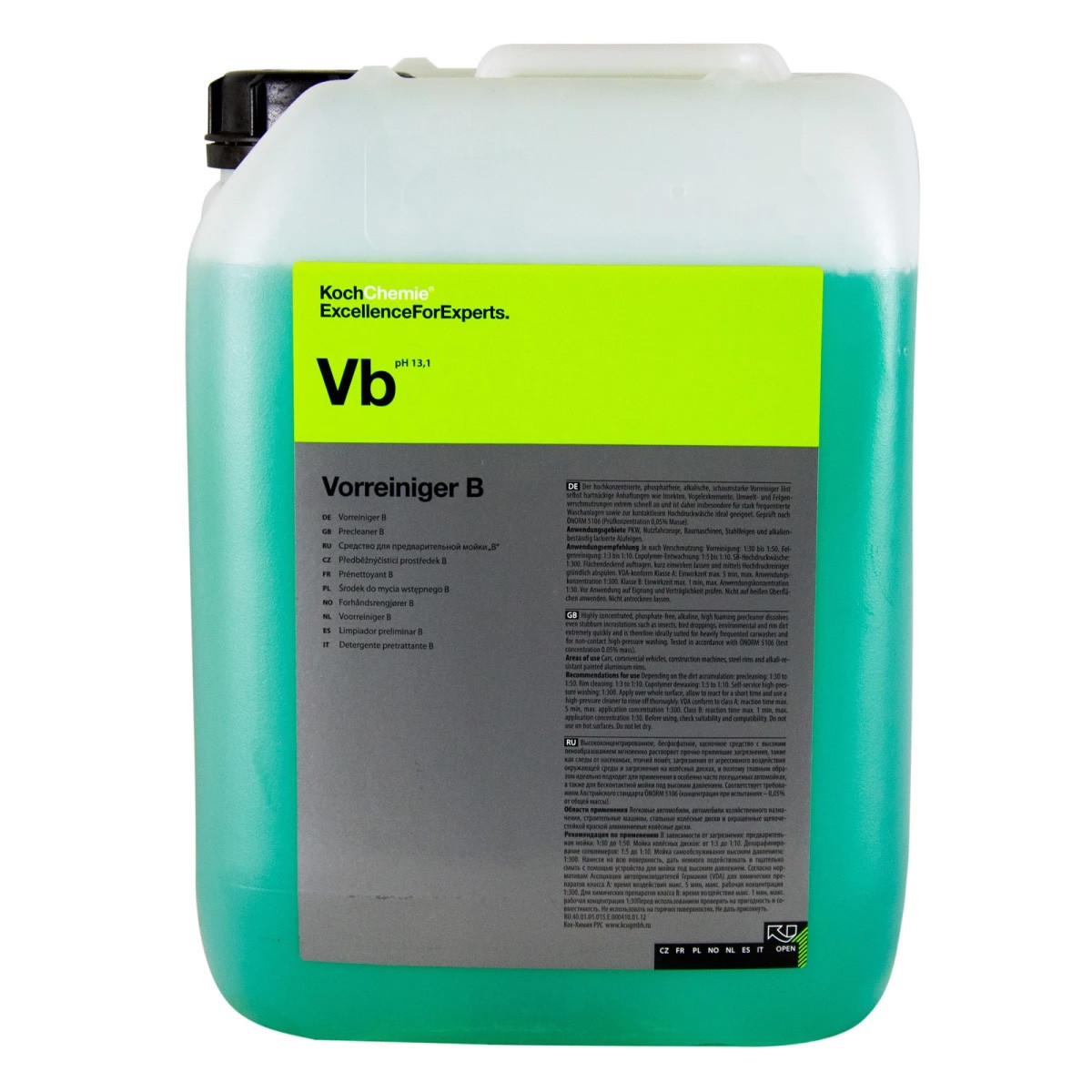 Koch-Chemie Vorreiniger B 5 Liter - VB