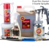 Fluid Film Antirust Starterkit Bundle - Starterkit + 3 Svarte Spray Bokser 400ML