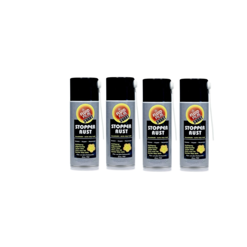 Fluid Film Spray Pakke Svart | 4 x Svarte SprayBokser 400ml