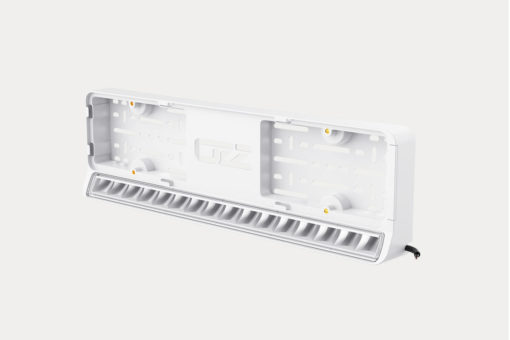 OZZ LP1 Fjernlys ledbar Med skilthoder - 9600 Lumen fjernlys, 5000K, LED-bar - Farge HVIT