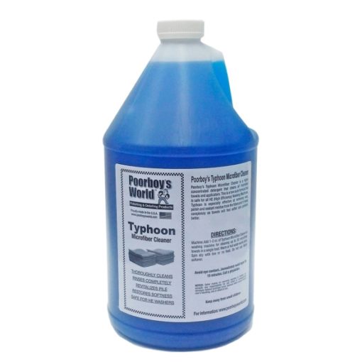 Poorboy's Typhoon Microfiber Cleaner 3,78 Liter ( 1 Gallon ) - Vaskemiddel Til Microfiber