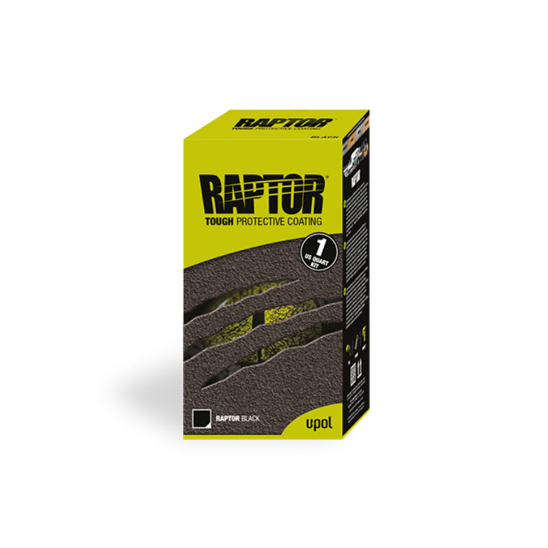 Raptor Bedliner 2K Kit Svart - 1 Liter