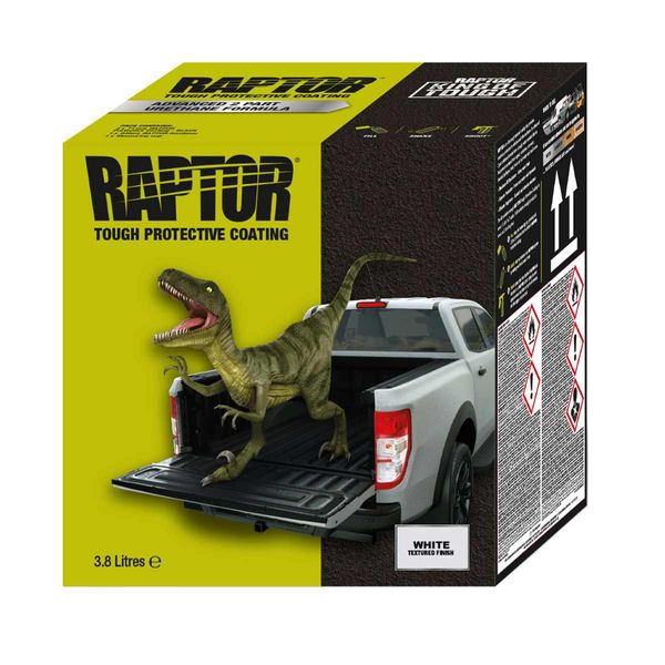 Raptor Bedliner 2K Kit Hvit - 4 Liter