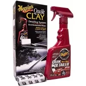 MEGUIARS QUIK CLAY DETAILING SYSTEM - Clay Bar & Lakkrens til Bil - 473 ML