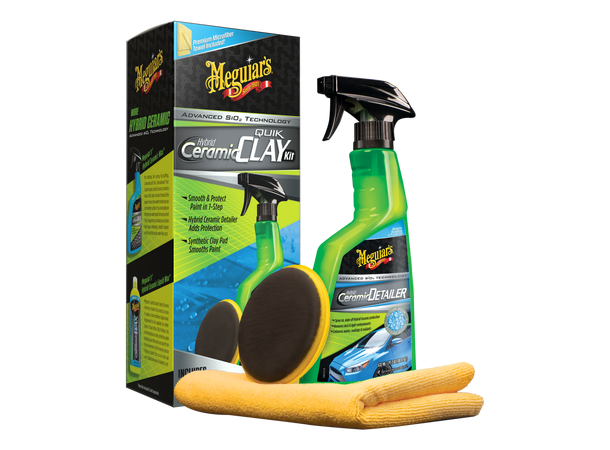 MEGUIARS HYBRID CERAMIC QUIK CLAY KIT