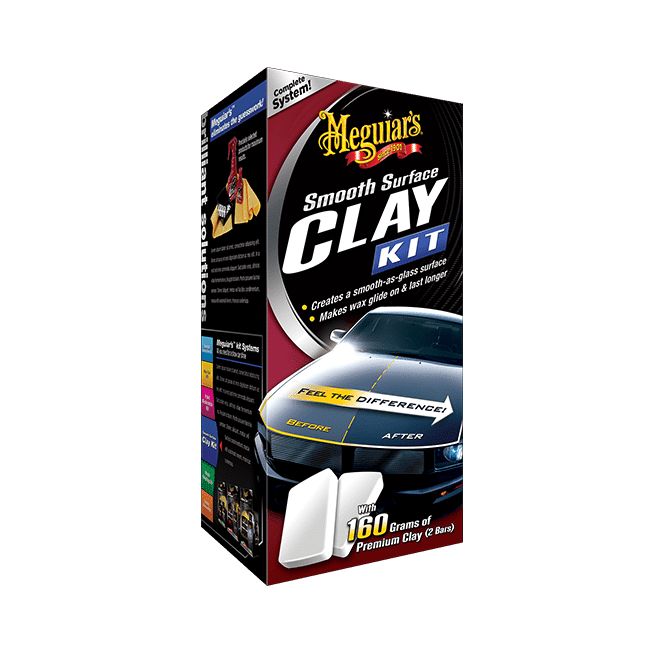 MEGUIARS SMOOTH SURFACE CLAY KIT - 473 ML + 80G LEIRE