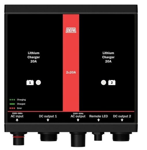 DEFA LITHIUM LADER 2X20A