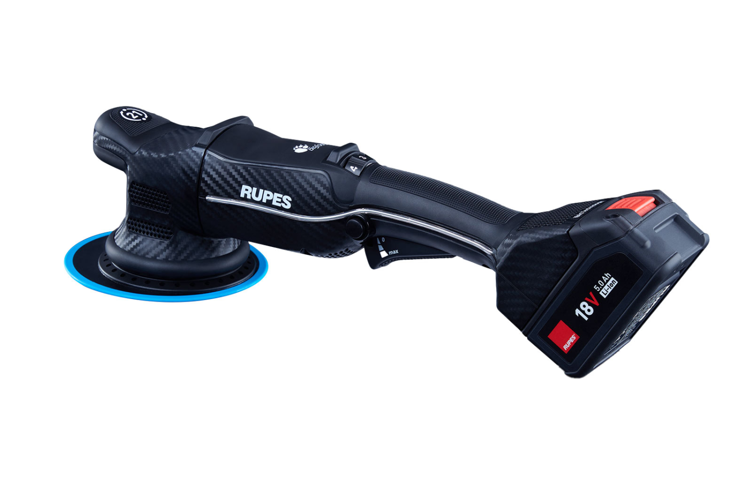 Rupes Bigfoot Poleringsmaskin Standard HLR21 iBrid - Batteridreven